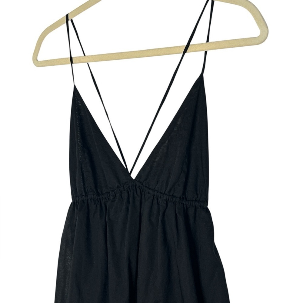 FAITHFULL THE BRAND
Wilonna tiered cotton-voile midi dress in black 10 - Picture 2 of 8